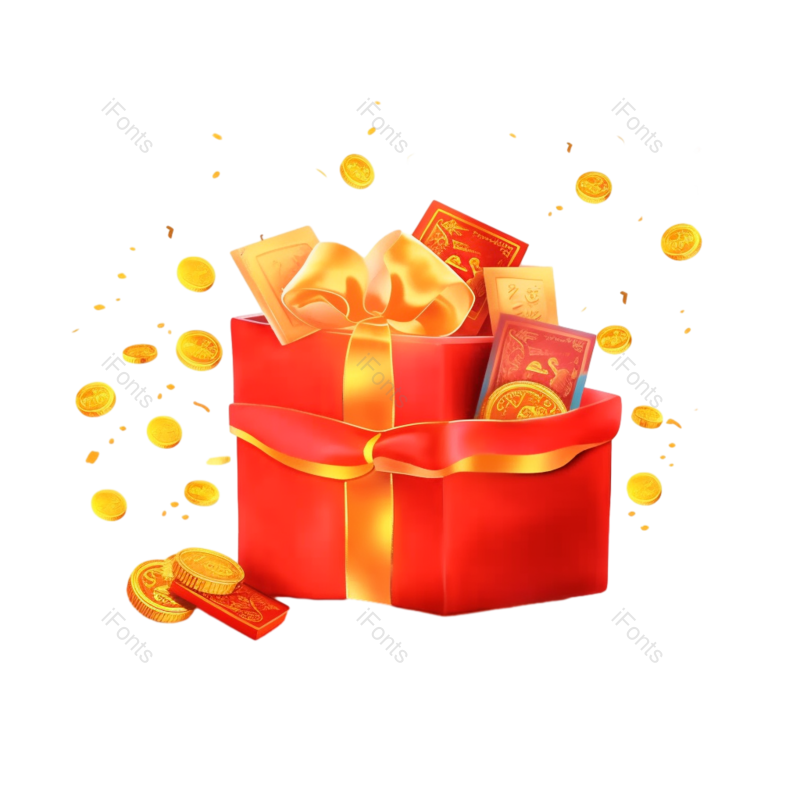 元素图片,硬币元素,黄金PNG,促销免抠素材